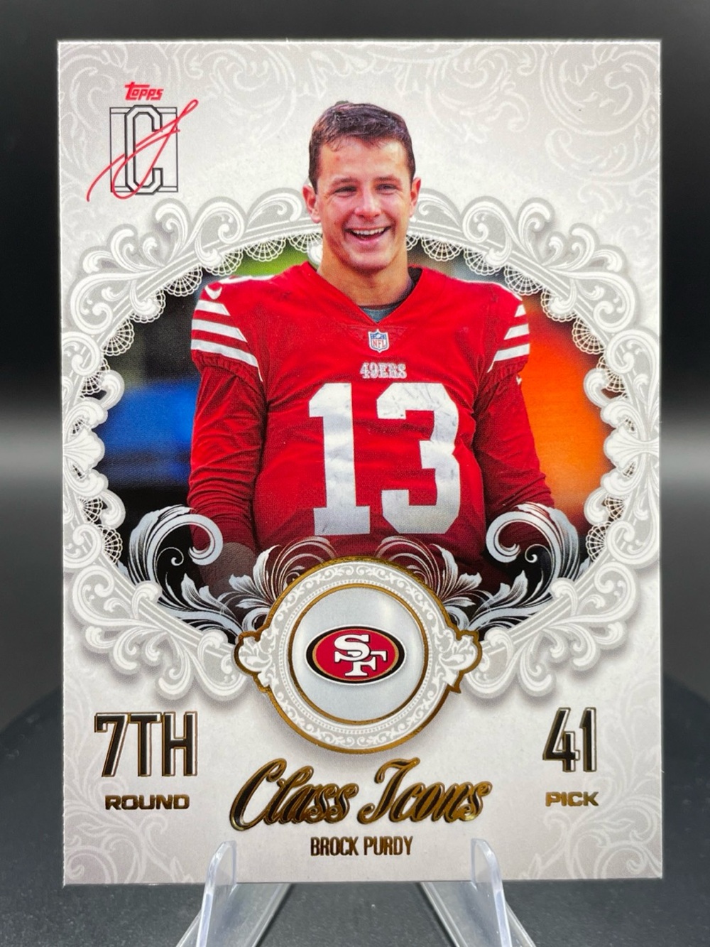 2025 Topps Signature Class Class Icons Brock Purdy #CI-12 - 49ers